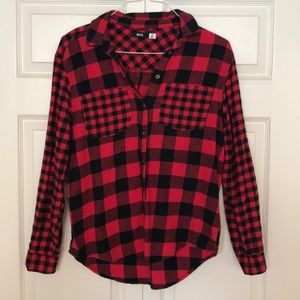 Urban Outfitters buffalo check plaid shirt